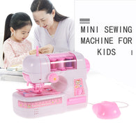 Electric Sewing Machine Toy with Light Kids Pretend Play Sewing Toy for Kids