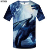 KYKU Wolf T shirt Beauty Clothing Sexy Clothes Jungle Tees Fashion Tops Tshirt Men Rock