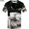 KYKU Wolf T shirt Beauty Clothing Sexy Clothes Jungle Tees Fashion Tops Tshirt Men Rock