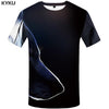 KYKU Wolf T shirt Beauty Clothing Sexy Clothes Jungle Tees Fashion Tops Tshirt Men Rock