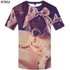 KYKU Wolf T shirt Beauty Clothing Sexy Clothes Jungle Tees Fashion Tops Tshirt Men Rock