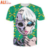 Alisister Beauty Zombie T Shirt Men Women 3d Summer T-shirts Hip Hop Tshirt Camisetas Tee Shirt Camiseta Hombre Manga Corta