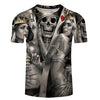 Beauty&Skull King 3D Print t shirt Men Women tshirt Summer Funny Short Sleeve O-neck Tops&Tees Streetwear Drop Ship ZOOTOP BEAR