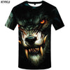 KYKU Brand Wolf T shirt Beauty T-shirt Girl Tshirt Tops Tees Clothes Men Funny Top Tee Fashion Homme