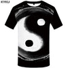 KYKU Card T Shirt Men Black Beauty T-shirt Funny Hip Hop Tee Gothic 3d Printed Tshirt Streetwear Punk Rock Mens Clothing Tops