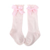 New Kids Toddlers Girls Big Bow Knee High Long Soft Cotton Lace Baby Socks Kids