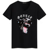 MYDBSH Plus Size 5XL Round Neck Short sleeved Funny Print t-shirt Personality Brave Dog t shirt design mens tshirt Free Shipping