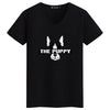 2018 New Summer Fashion French Bulldog Design T-Shirts Men's High Quality Cotton The Puppy tshirt Hipster Funny Tops Tee Shirts