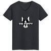 2018 New Summer Fashion French Bulldog Design T-Shirts Men's High Quality Cotton The Puppy tshirt Hipster Funny Tops Tee Shirts