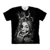 Beauty Skull tshirt 3d t shirt Mens t-shirt Black Top Tee Short Sleeve Tee Fashion Camiseta 6xl Streetwear Drop Ship ZOOTOP BEAR