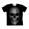 Beauty Skull tshirt 3d t shirt Mens t-shirt Black Top Tee Short Sleeve Tee Fashion Camiseta 6xl Streetwear Drop Ship ZOOTOP BEAR