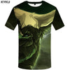 KYKU Wolf T shirt White Tshirt Beauty T-shirt Clothes Clothing Tops Men Print Male Cool Japanese